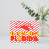 St. Pete Beach, Florida Postkarte (Stehend Vorderseite)