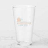 St. Pete Beach Florida Sun Palm Trees Glas (Rückseite)