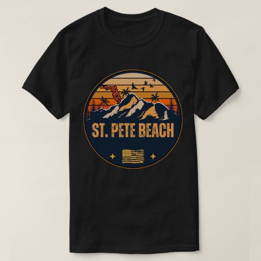 St. Pete Beach, Florida T-Shirt (Design vorne)
