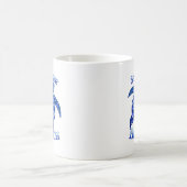 St Pete Beach Florida Vacation Tribal Turtle Kaffeetasse (Mittel)
