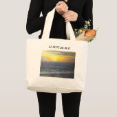 "ST. PETE BEACH TOTE BAG" JUMBO STOFFBEUTEL (Vorderseite (Produkt))