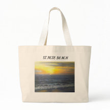 "ST. PETE BEACH TOTE BAG"