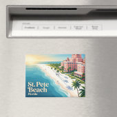 St. Pete Beach USA Magnet (In Situ (Geschirrspüler))