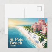 St. Pete Beach USA Postkarte (Vorne/Hinten)