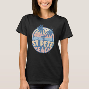 St. Pete Florida Strand Surfen Sommerurlaub Vintag T-Shirt