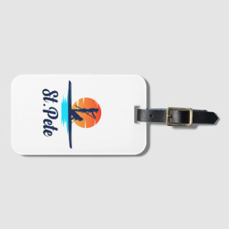 St Pete Luggage Tag Gepäckanhänger