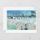 St. Pete Postcard Postkarte (Vorne/Hinten)