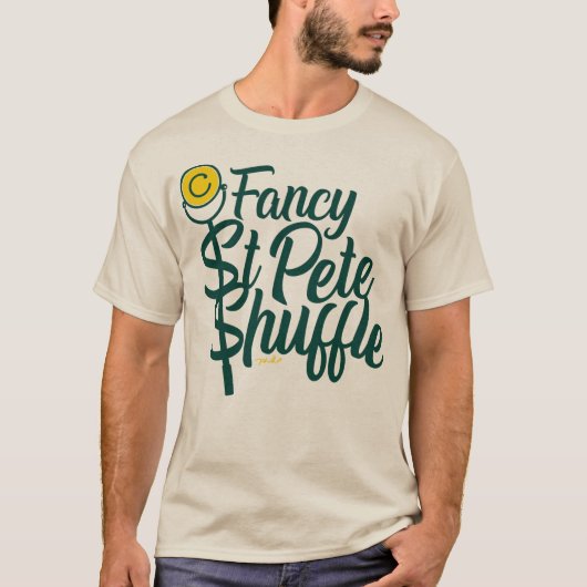 St Pete Shuffleboard 100 T-Shirt (Vorderseite)