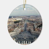 St Peter Basilika-Ansichten Keramikornament (Links)