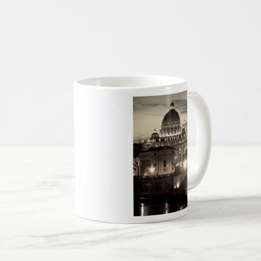 St Peter Basilika, Vatikan Kaffeetasse (VorderseiteRechts)