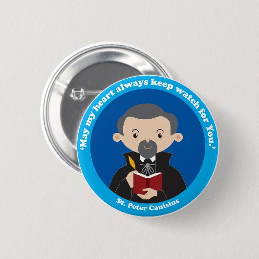 St Peter Canisius Button (Vorne & Hinten)
