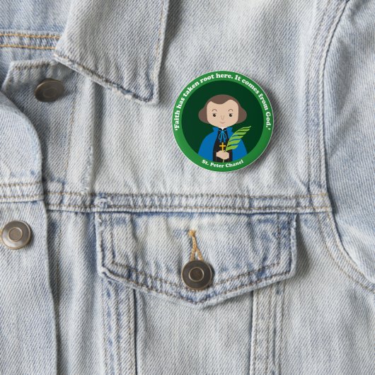 St. Peter Chanel Button (Beispiel)