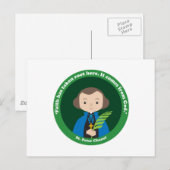 St. Peter Chanel Postkarte (Vorne/Hinten)