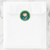 St. Peter Chanel Runder Aufkleber (Tasche)