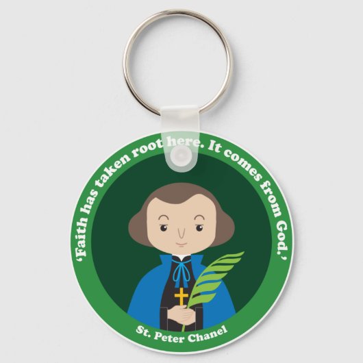 St. Peter Chanel Schlüsselanhänger (Vorderseite)