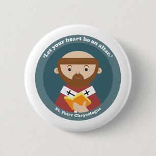 St. Peter Chrysologus Button
