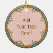 St. Peter Claver (BK 058) Keramik Ornament (Hinten)