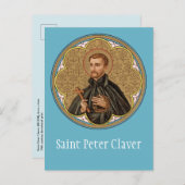 St. Peter Claver (BK 058) Postkarte (Vorne/Hinten)