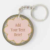 St. Peter Claver (BK 058) Round Schlüsselanhänger (Rückseite)