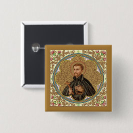 St. Peter Claver (BK 058) Square Button