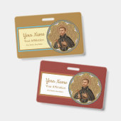 St. Peter Claver (BK 058; Stil 2) Ausweis (Vorder- & Rückseite)