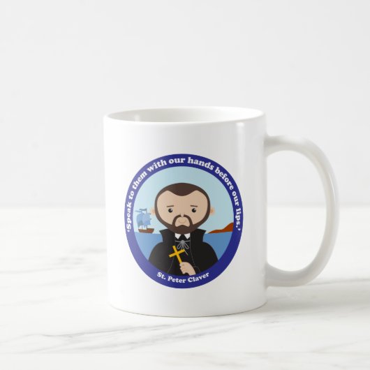 St. Peter Claver Kaffeetasse (Rechts)