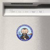 St. Peter Claver Magnet (In Situ (Geschirrspüler))