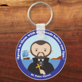 St. Peter Claver Schlüsselanhänger (Vorderseite)