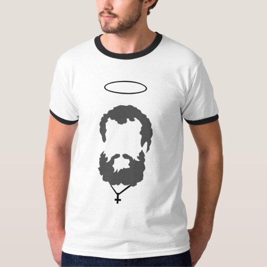 St Peter das T-Shirt der katholischen Männer (Vorderseite)