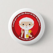 St Peter der Apostel Button (Vorderseite)