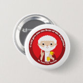 St Peter der Apostel Button (Vorne & Hinten)
