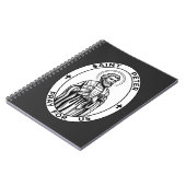 St. Peter der Apostel Emblem Katholischer Heiliger Notizblock (Linke Seite)