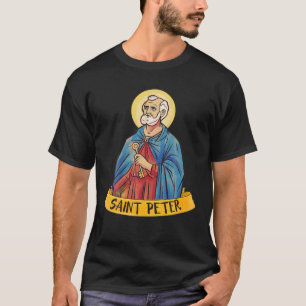 St. Peter der Apostel hält für das Königreich K T-Shirt