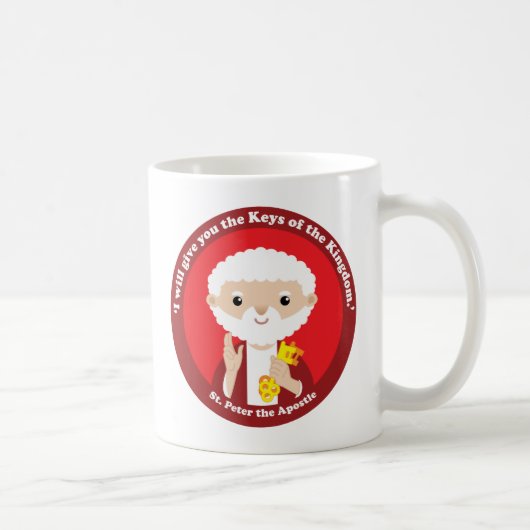 St. Peter der Apostel Kaffeetasse (Rechts)