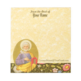 St. Peter der Apostel (PM 07) 5,5"x6" Notizblock