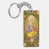 St. Peter der Apostel (PM 07) Anpassbar Schlüsselanhänger (Vorderseite links)