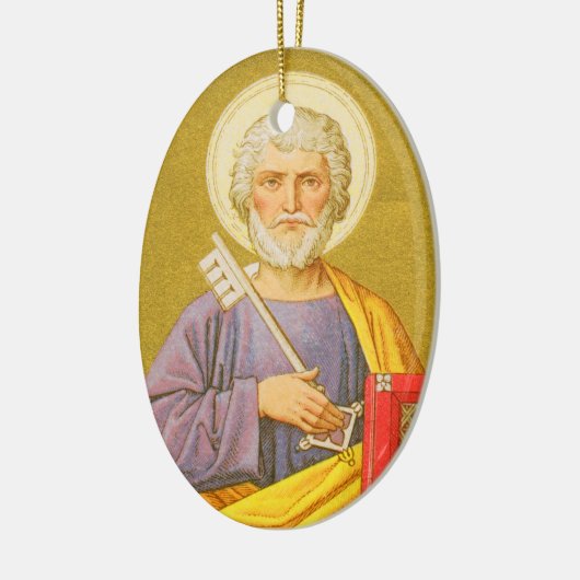 St. Peter der Apostel (PM 07) Keramik Ornament (Links)