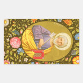 St. Peter der Apostel (PM 07) Rechteckiger Aufkleber (Vorderseite)