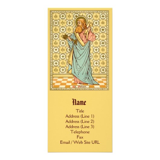 St. Peter der Apostel (RLS 14) (Stil 1) Werbekarte (Vorne)