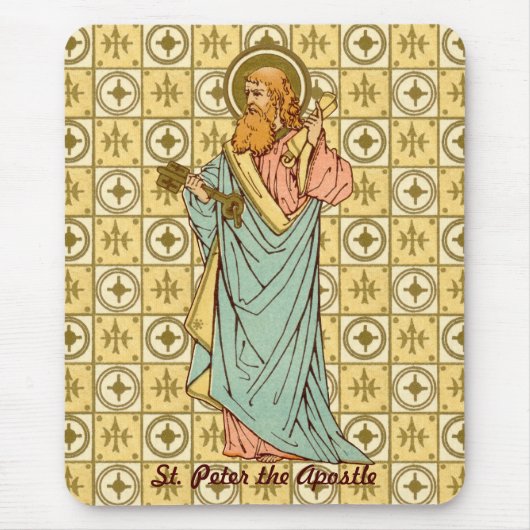 St. Peter der Apostel (RLS 14) (Stil 2) Mousepad (Vorne)