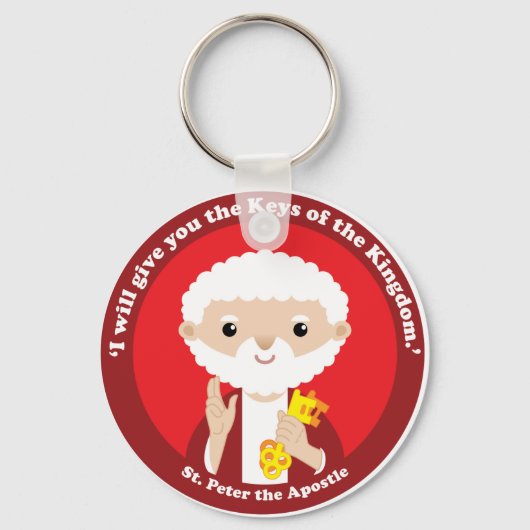 St. Peter der Apostel Schlüsselanhänger (Vorderseite)