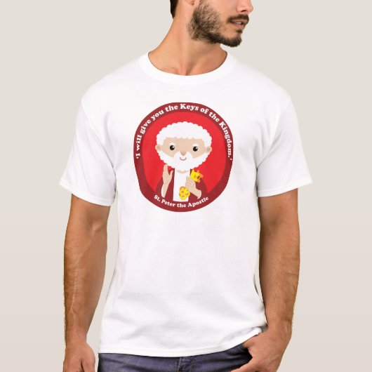 St Peter der Apostel T-Shirt (Vorderseite)