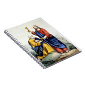 St. Peter Erhalt der Schlüssel - 1907 Notizblock (Rechte Seite)