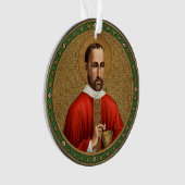 St. Peter Faber (BK 051; berühmtes Zitat) Ornament (Vorderseite)