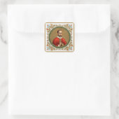 St. Peter Faber (BK 051) Quadratischer Aufkleber (Tasche)