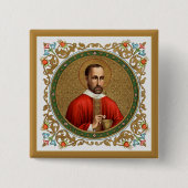St. Peter Faber (BK 051) Square Button (Vorderseite)