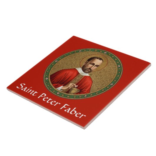 St. Peter Faber (BK 051) (Stil 1) Fliese (Seite)