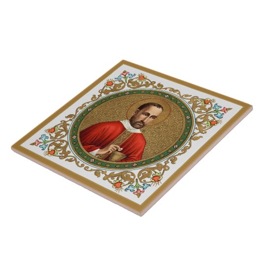 St. Peter Faber (BK 051) (Stil 3) Fliese (Seite)