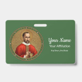 St. Peter Faber (BK 051; Style 1) Ausweis (Rückseite)