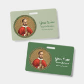 St. Peter Faber (BK 051; Style 1) Ausweis (Vorder- & Rückseite)